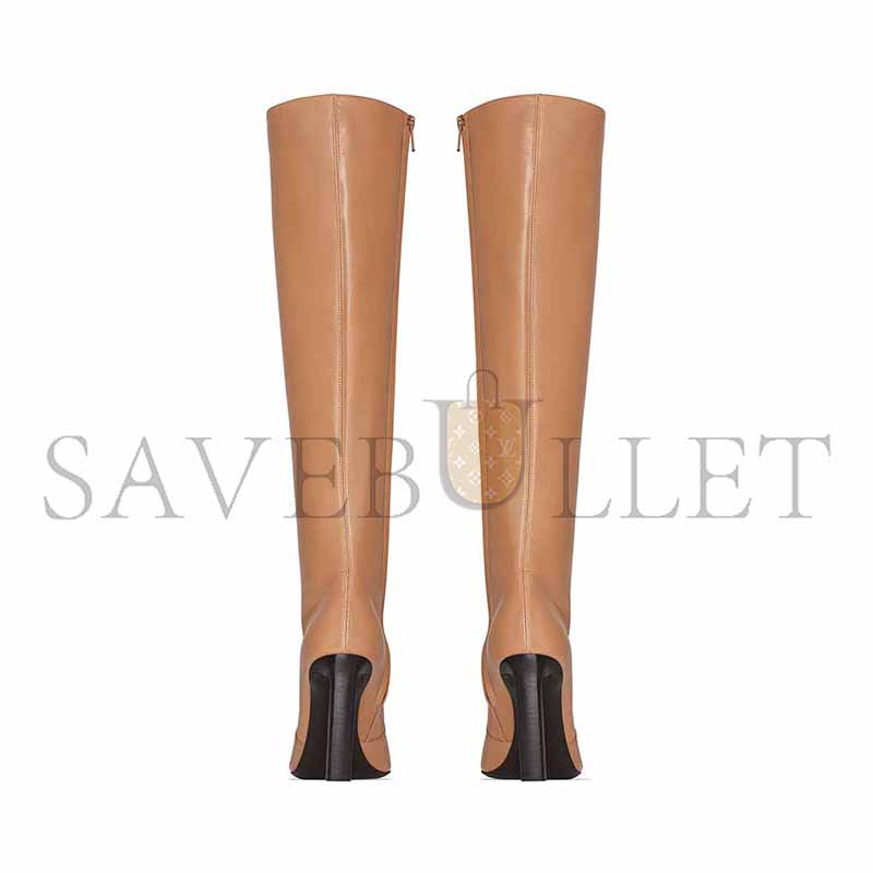 YSL FRANCOISE BOOTS IN SMOOTH LEATHER 841574AACSQ2526 YSL FRANCOISE BOOTS IN SMOOTH LEATHER 841574AACSQ2526